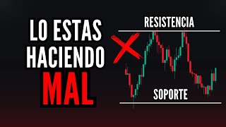 No VOLVERAS A FALLAR en el TRADING después de SABER ESTO ( Soportes y Resistencias )