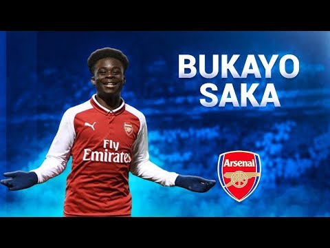 Bukayo Saka ● Goals, Assists, Skills - 2017/2018 ● Arsenal U18