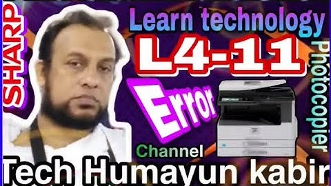 How to solve How to solve error code L4-11. Sharp MX-M265NE, MX-M264N,   || #shorts #subscribe.