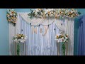 Tutorial Dekorasi Akad Nikah sederhana di rumah