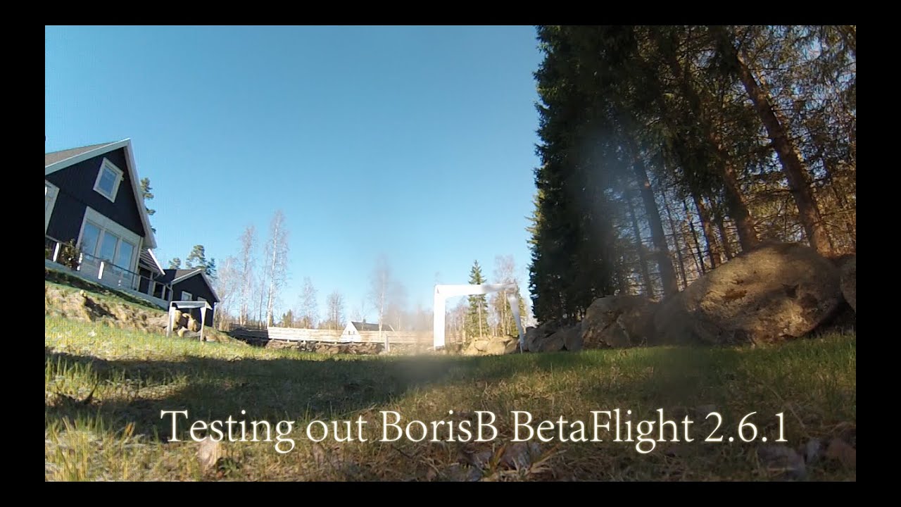 Testing out BorisB Betaflight 2.6.1