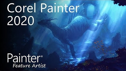 Corel Painter 2020 - Sea Dragon (Davey Baker)