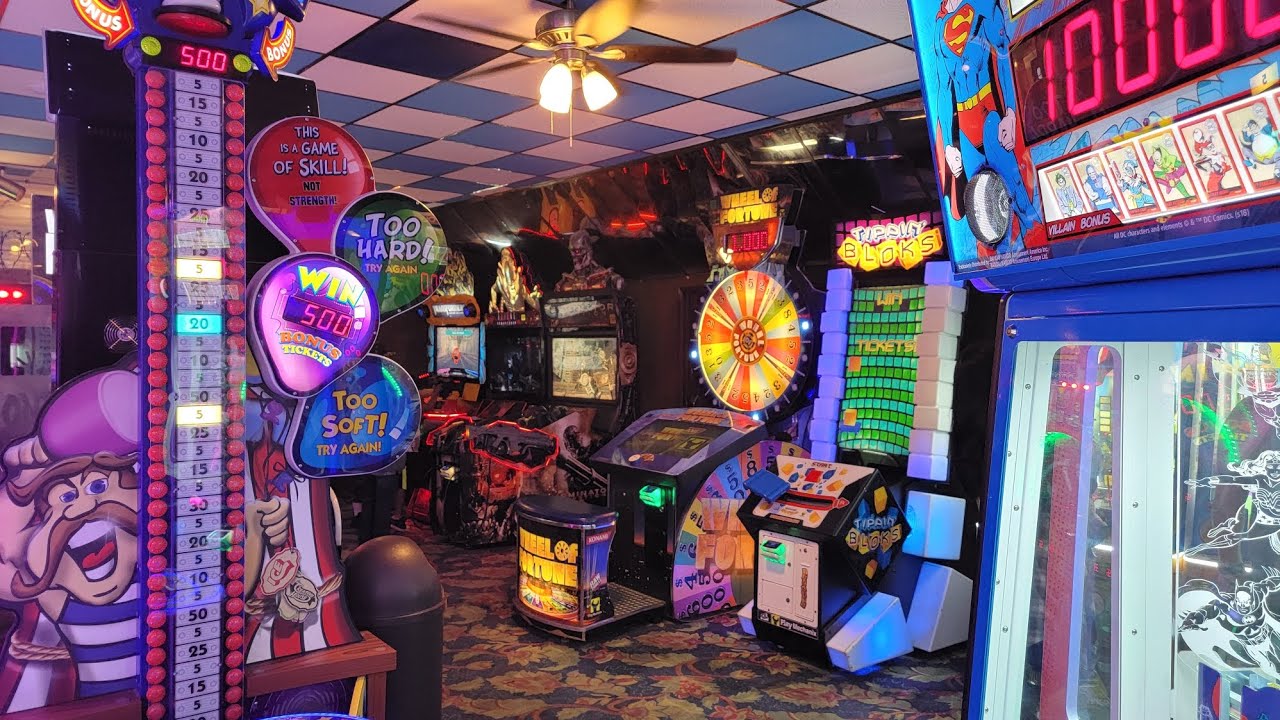 Arcade Tour Golf N Stuff Norwalk CA