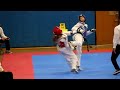 Taekwondo girl knockout ouch