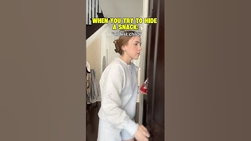 When you try to hide a snack #pov #comedy #skit #relatable