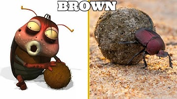 LARVA REAL LIFE ALL CHARACTERS