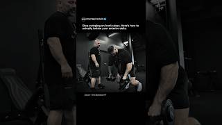 Hany Rambod Teaches Cbum The RIGHT Way To Do Front Raises! 💪