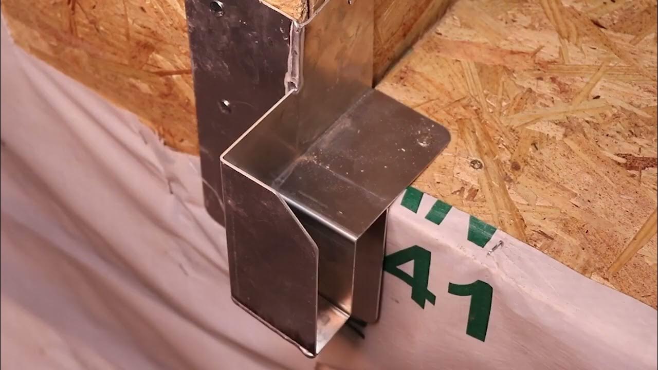 Tbar Termination Pocket Installation YouTube