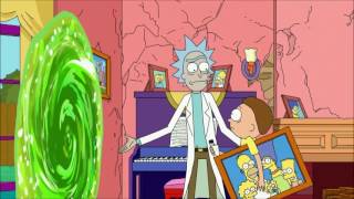 los Simpsons - Rick and Morty Español latino los Simpsons - Rick and Morty Español latino