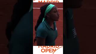 Gauff Defeats Jeanjean #tennis #shorts #viral