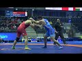 1/2 FS - 125 kg: A. ZARE (IRI) v. A. KHUBULOV (RUS)