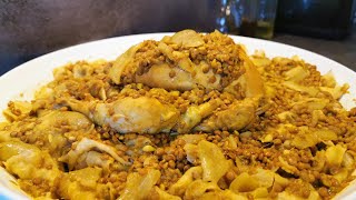 la recette de rfissa traditionnel marocaineرفيسة مغربية تقليدية