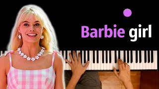 Aqua - Barbie Girl ● Караоке | Piano_Karaoke ● ᴴᴰ + Ноты & Midi