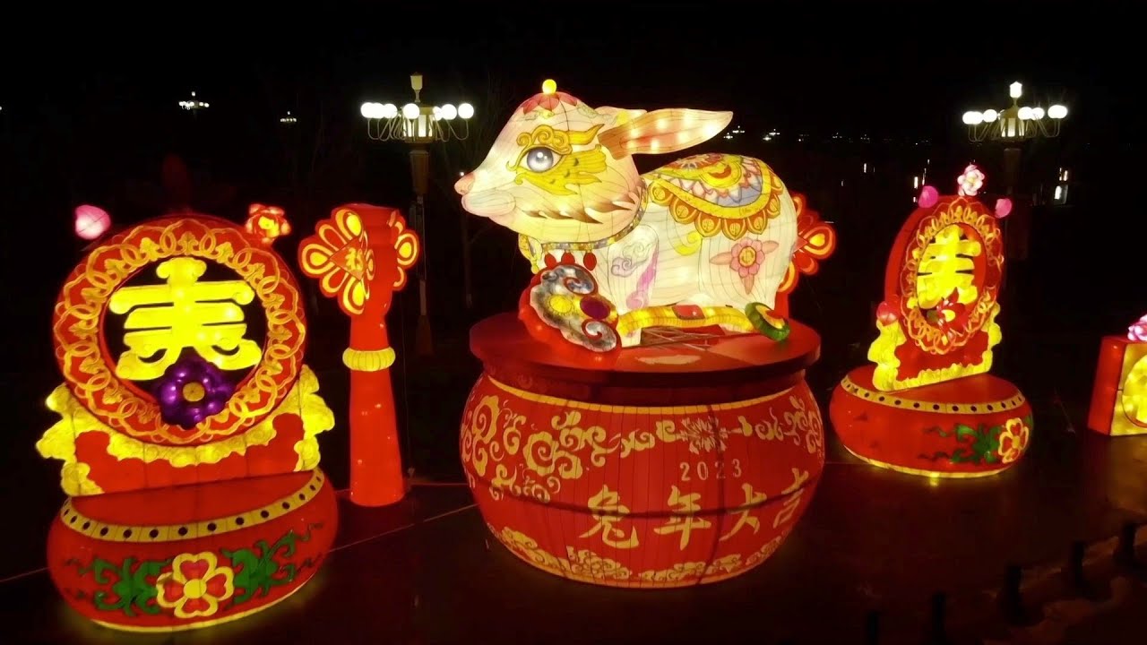 GLOBALink | Eco-themed lantern fair held in N China to celebrate Spring ...