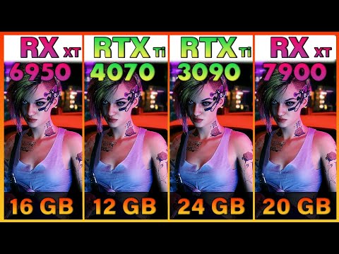 RX 6950 XT vs RTX 4070 Ti vs RTX 3090 Ti vs RX 7900 XT Tested in 12 Games