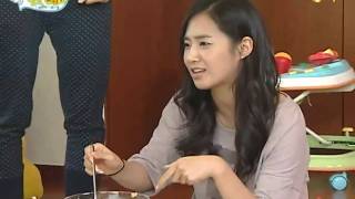 090929 SNSD Yoona yuri - Salt cereal choice Hello Baby YoonYul.flv