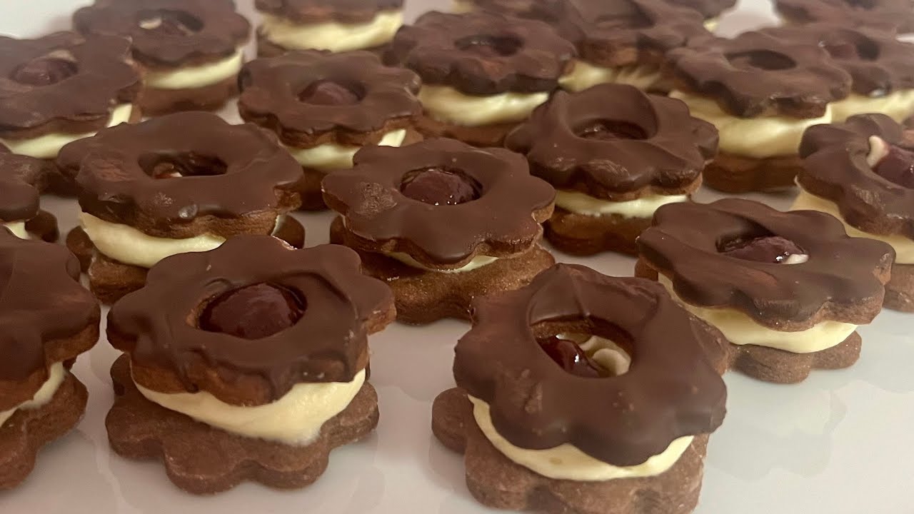 FEKETE-ERDŐ LINZER 🍒 | Megsütlek 🧁