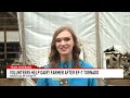 Dairy farmer picking up the pieces, searching for missing cows after EF-1 tornado