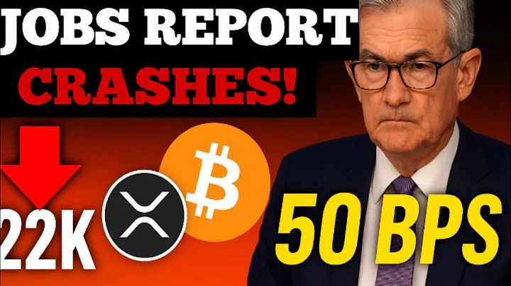 BREAKING: Jobs Report CRASHES! Fed Forced to CUT Rates 50bps? | Bitcoin & XRP React