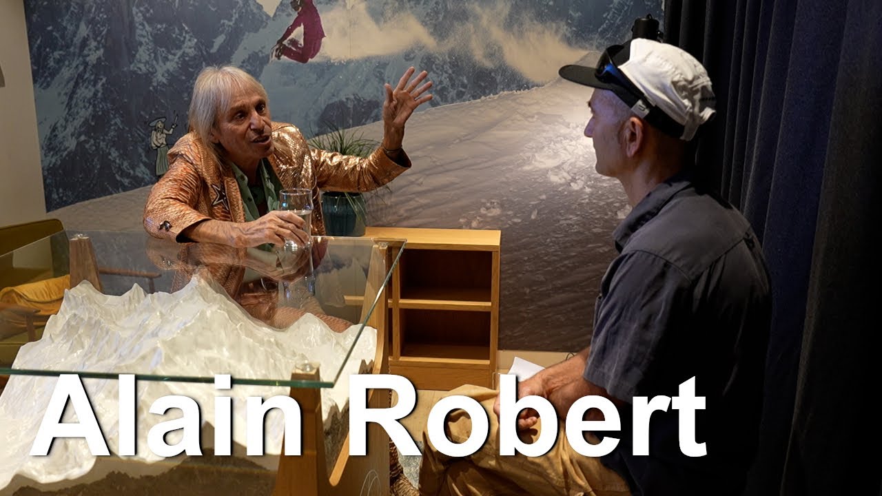 Alain Robert I climbed the first two 8b solos in the history of