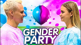 МЫ УЗНАЁМ ПОЛ РЕБЕНКА! Gender Party / Аня Ищук и Димасблог