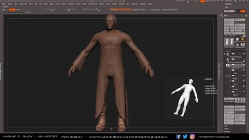 KRGraphics Quickie: Grouping Subtools in ZBrush 4R8