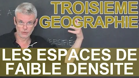 Quelles sont les difficultés des espaces de faible densité en France ?