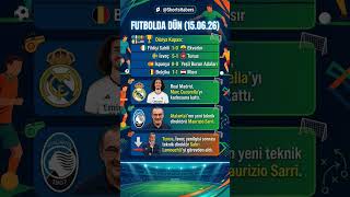 REAL MADRID'DEN YILIN TRANSFERİ! 😱 (Dünya Kupası'nda Şok Skorlar)