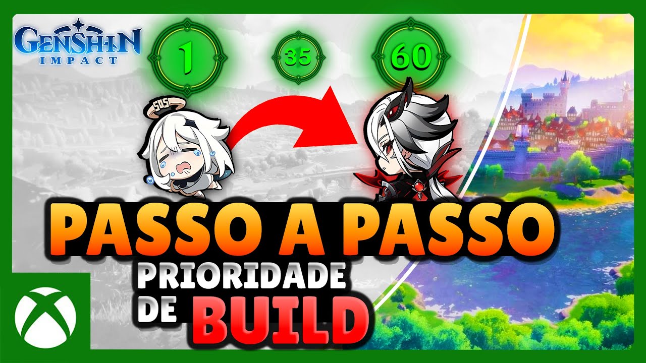 Como BUILDAR sua Conta PASSO A PASSO no Genshin Impact - Um Guia Detonado do Jogo do Nível 1 ao 60