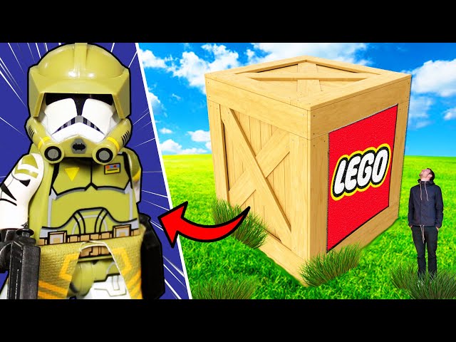 I Open the World's Largest LEGO Mystery Box 