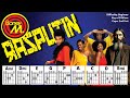 Rasputin by boney m easy guitar  lyric scrolling chord chart playalong with capo 2