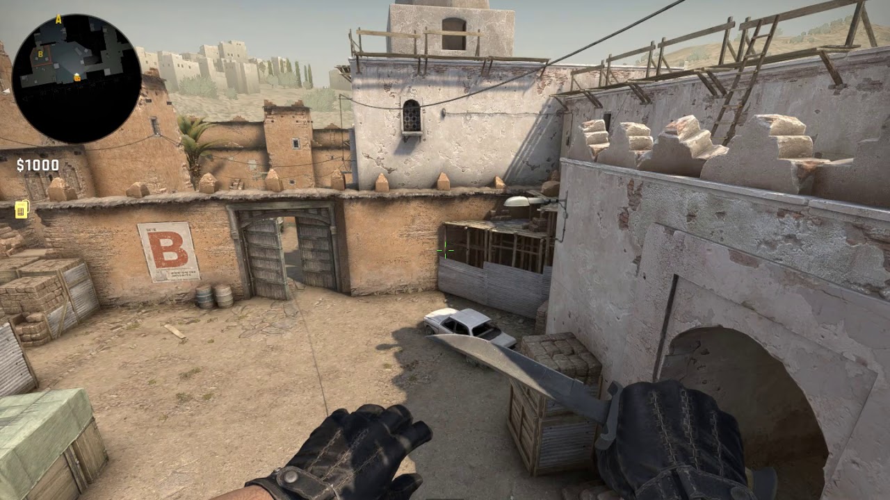 Dust 2 visibility update B doors smoke YouTube