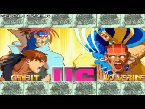 [HD] - Fightcade - Xmen Vs Street Fighter - MAGNETO-PE(BRA) Vs New-Storm(BRA) - Part 2