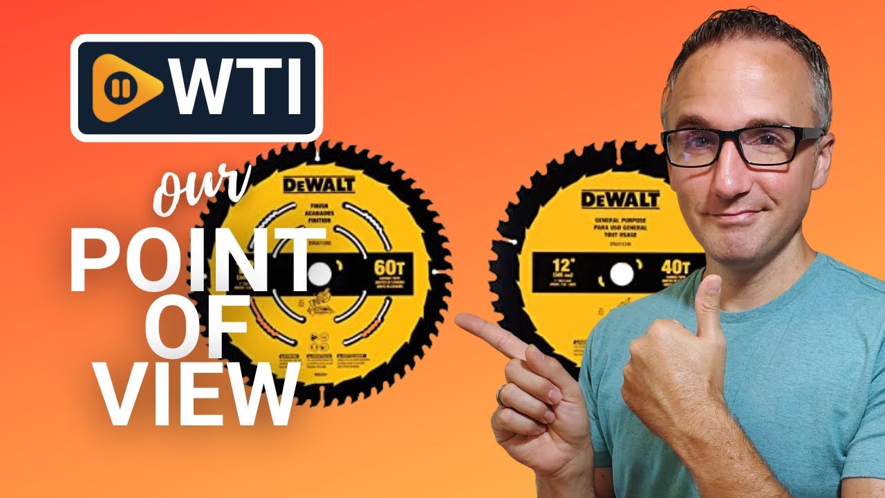 DEWALT Miter Saw Blade Combo Packs Our Point Of View YouTube
