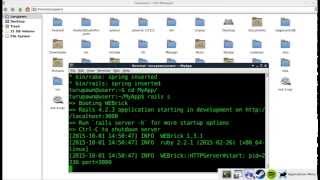 Rails - Creating new project