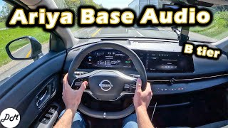 2023 Nissan Ariya – 6-speaker Base Sound System Review