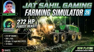 FS26 Official Factsheets: New Heavy Trucks, Harvesters & Forestry Machines! | Jat Sahil Gaming 🚜🔥