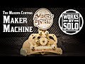The Makers Central Maker Machine with Wooden Gears (Yes! I stuck my finger in it!)