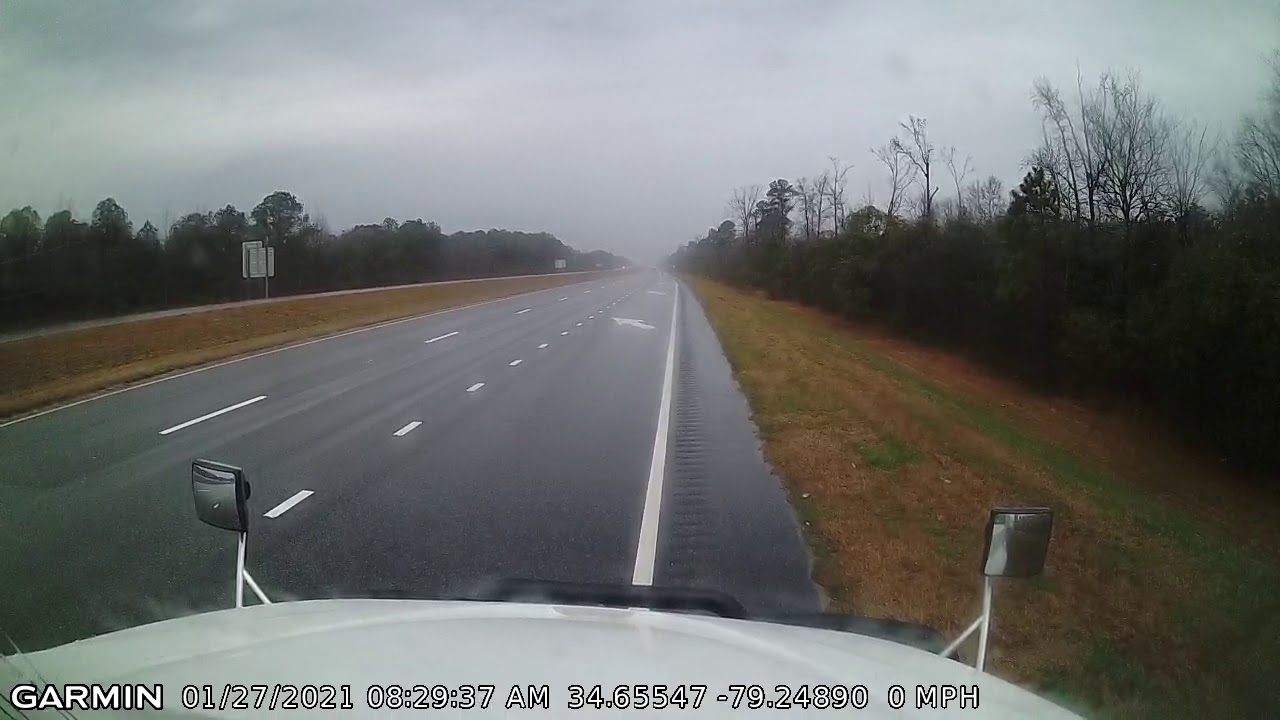 Trucking Coughing fit while driving