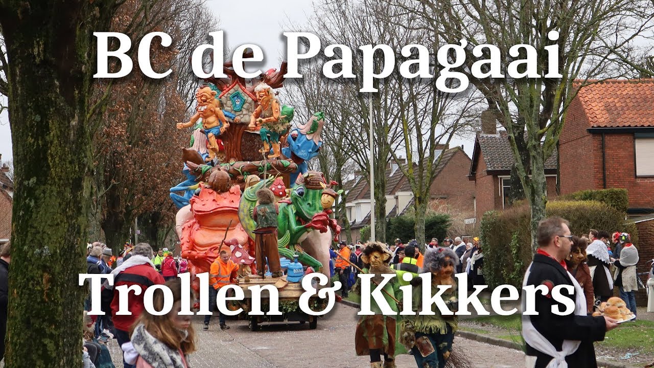 BC de Papagaai: Trollen en Kikkers! - 03-03-2019 - Optocht Altere