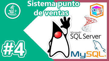 Como crear un sistema punto de ventas en Java con MySQL & SQL Server #4