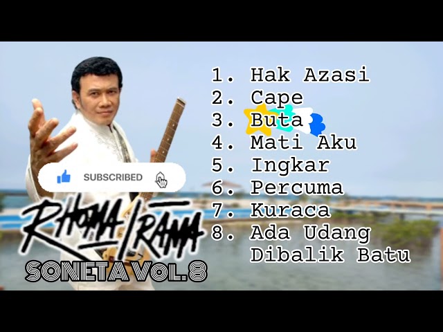 Lagu Lawas Soneta Volume 8 Rhoma Irama Feat Rita Sugiarto - Hak Azasi class=