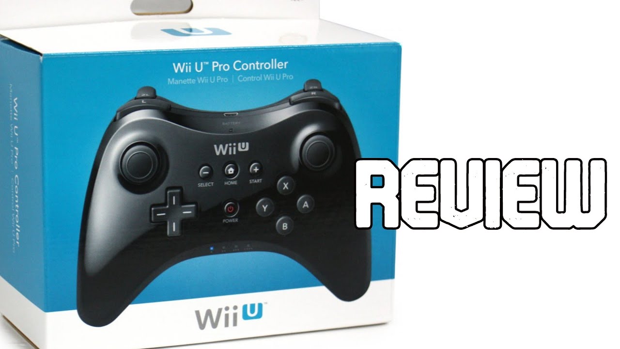 Wii U Pro Controller Review - YouTube