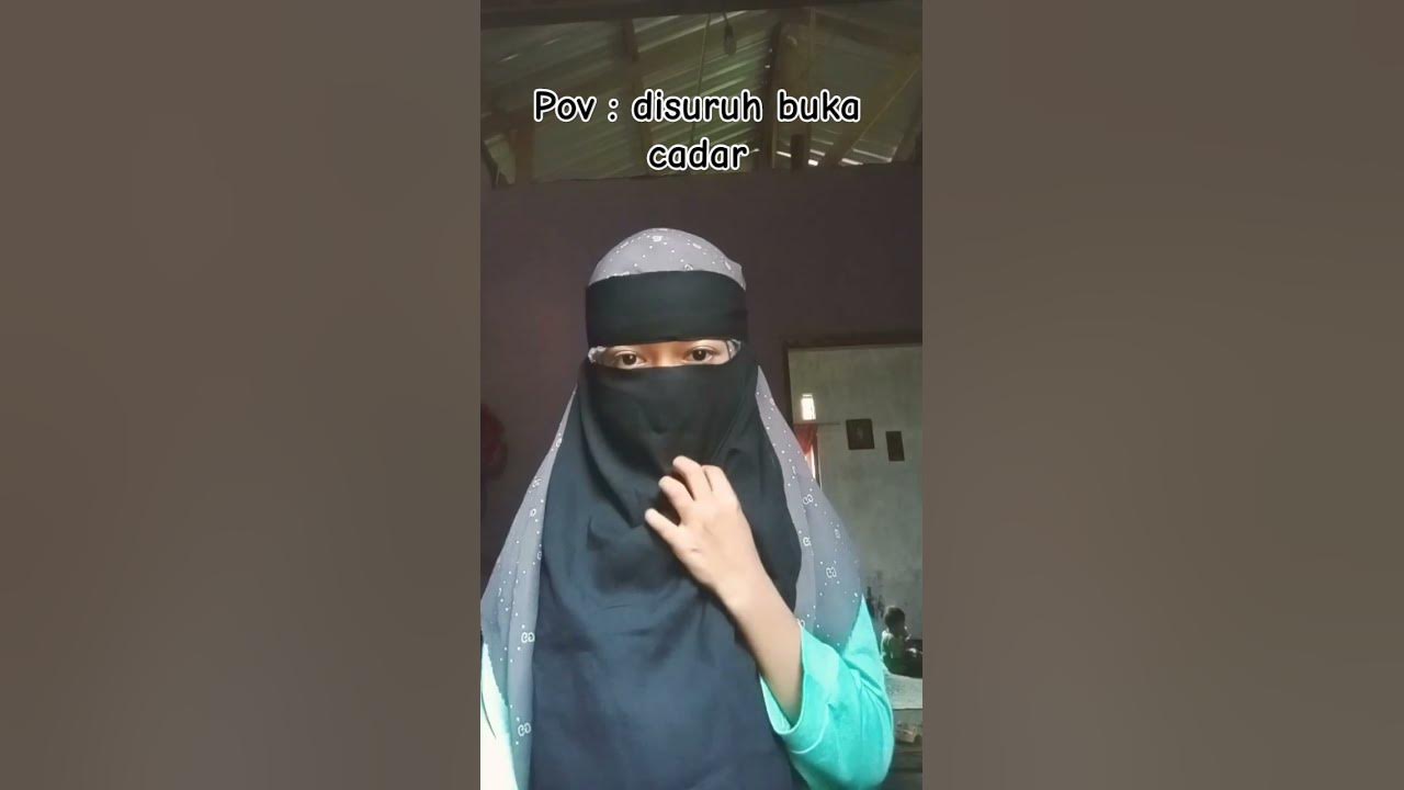 maaf yg cadar ke2 kerudung 🙏😔..mohon jangan dihujat cuma konten #shortvideo #bercadar #bismillahrame
