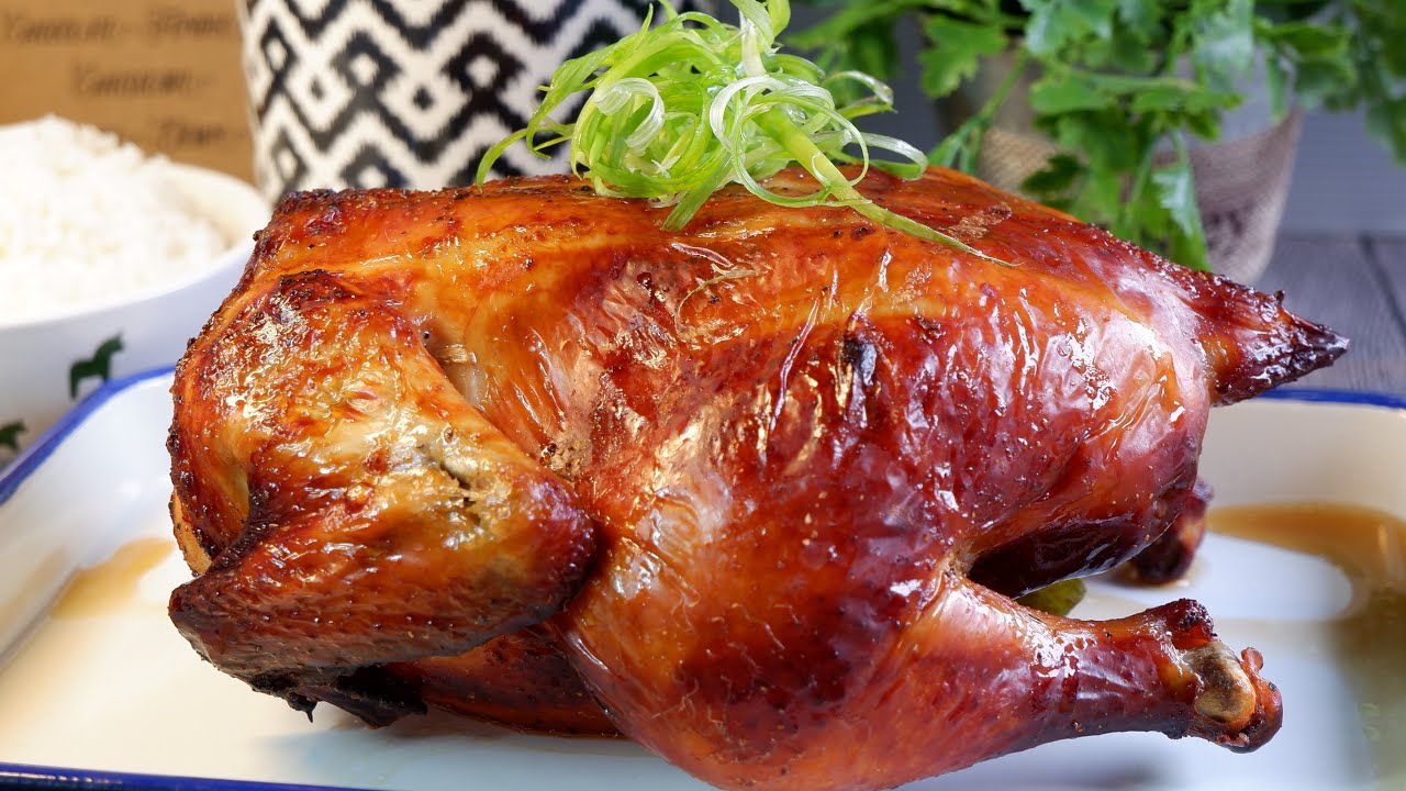 Just Marinate & Roast! Asian Style Roast Chicken  Super Easy Oven (Air Fryer) Chicken Recipe