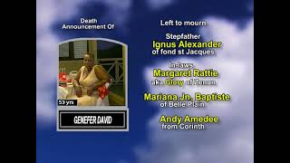 Genefer David ~ Long Obituary