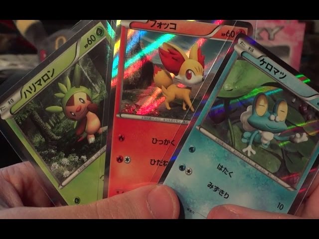 ぽねき Pokemon Japanese XY Beginning Set Opening! (Female Version) - YouTube