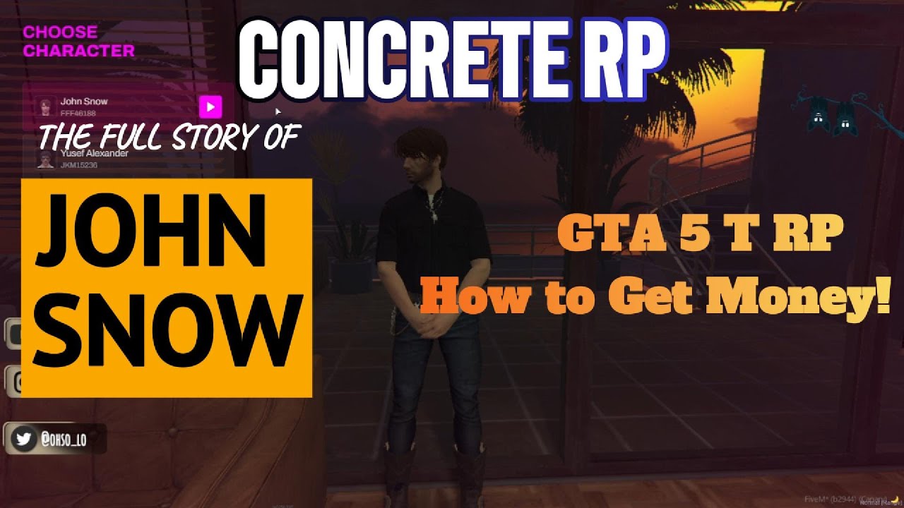 Concrete Rp How to get money? Concrete RP gta5 role play - YouTube