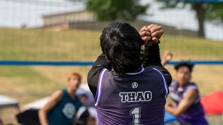 A-Team vs Rockstars 3rd game July 4th Hmong Volleyball