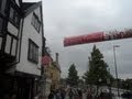 COMPLETE WALK OF ROCHESTER HIGH STREET DURING DICKENS FESTIVAL MEDWAY KENT ENGLAND